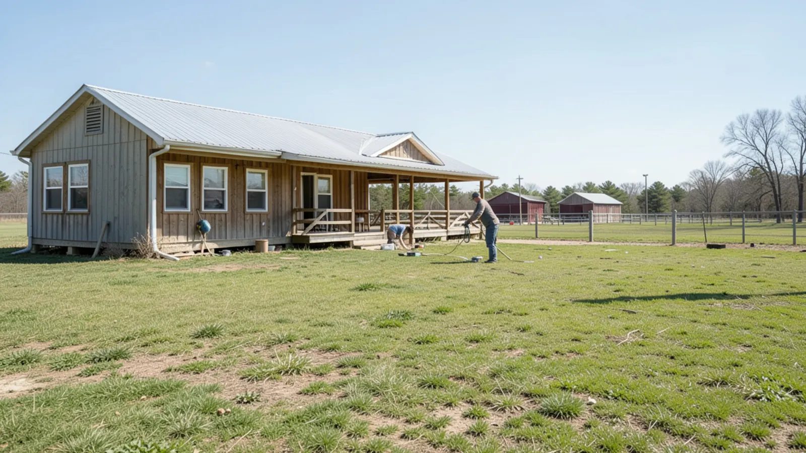 Pest control in Powhatan County VA farmhouse and pasture acreage